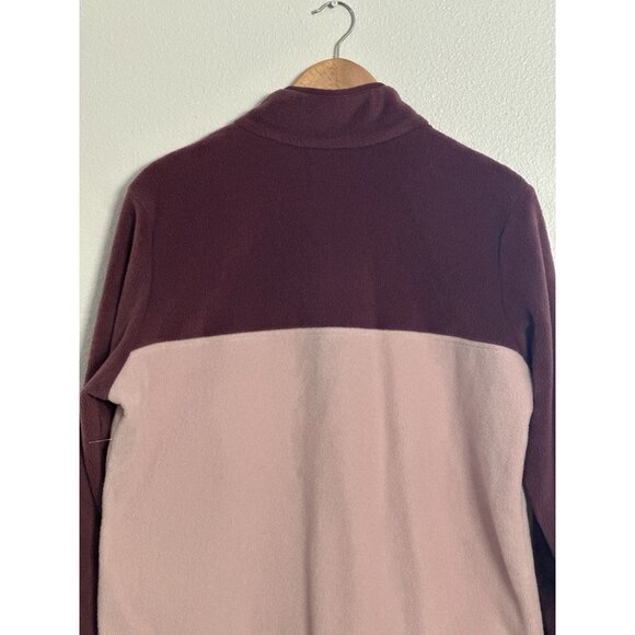 NWT Womens Columbia Fleece Pullover Sz XL 1/4 Snap Purple Benton Springs Jacket - Picture 7 of 7